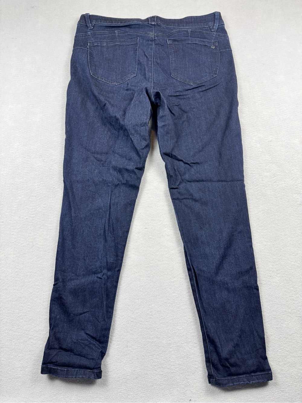 Democracy AB Solution Classic Dark Blue Women's Jeans Size 14 Slimming Skinny - Picture 2 of 13